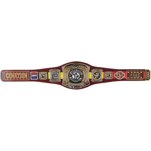 John Cena WWE Autographed 2025 Farewell Tour Brussels Replica Title Belt - #25 of a Limited Edition of 25 - Fanatics Authentic Certified