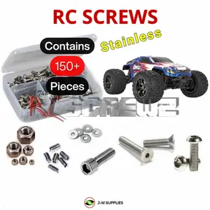 RCScrewZ Stainless Steel Screw Kit los083 for Losi LST XXL2-E 1/8 MT (LOS04004) | PRO