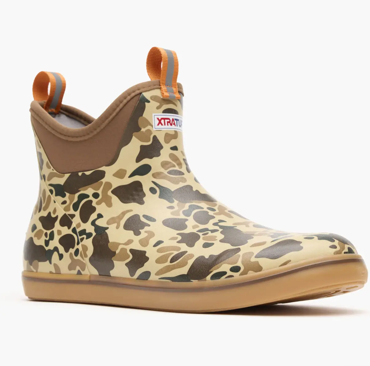 Men's Duck Camo Ankle Deck Boots Walking Shoes Footwear Men's Duck Camo Ankle Deck Boots Walking Shoes Footwear