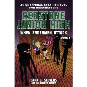 USED-When Endermen Attack: Redstone Junior High #4 by Stevens, Cara J. (Paperback)