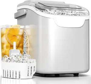 Antarctic Star Ice Makers Countertop with Handle - grey
