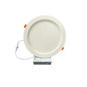 E2 LIGHTING Recessed LED Light with Emergency Battery Backup Option, Retrofit LED Recessed Light, Dimmable Slim Canless LED Downlight, CCT Tunable Fixture