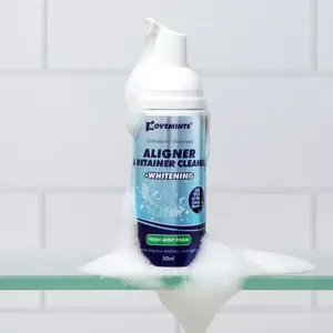 Aligner & Retainer Cleaner Foam + Whitening