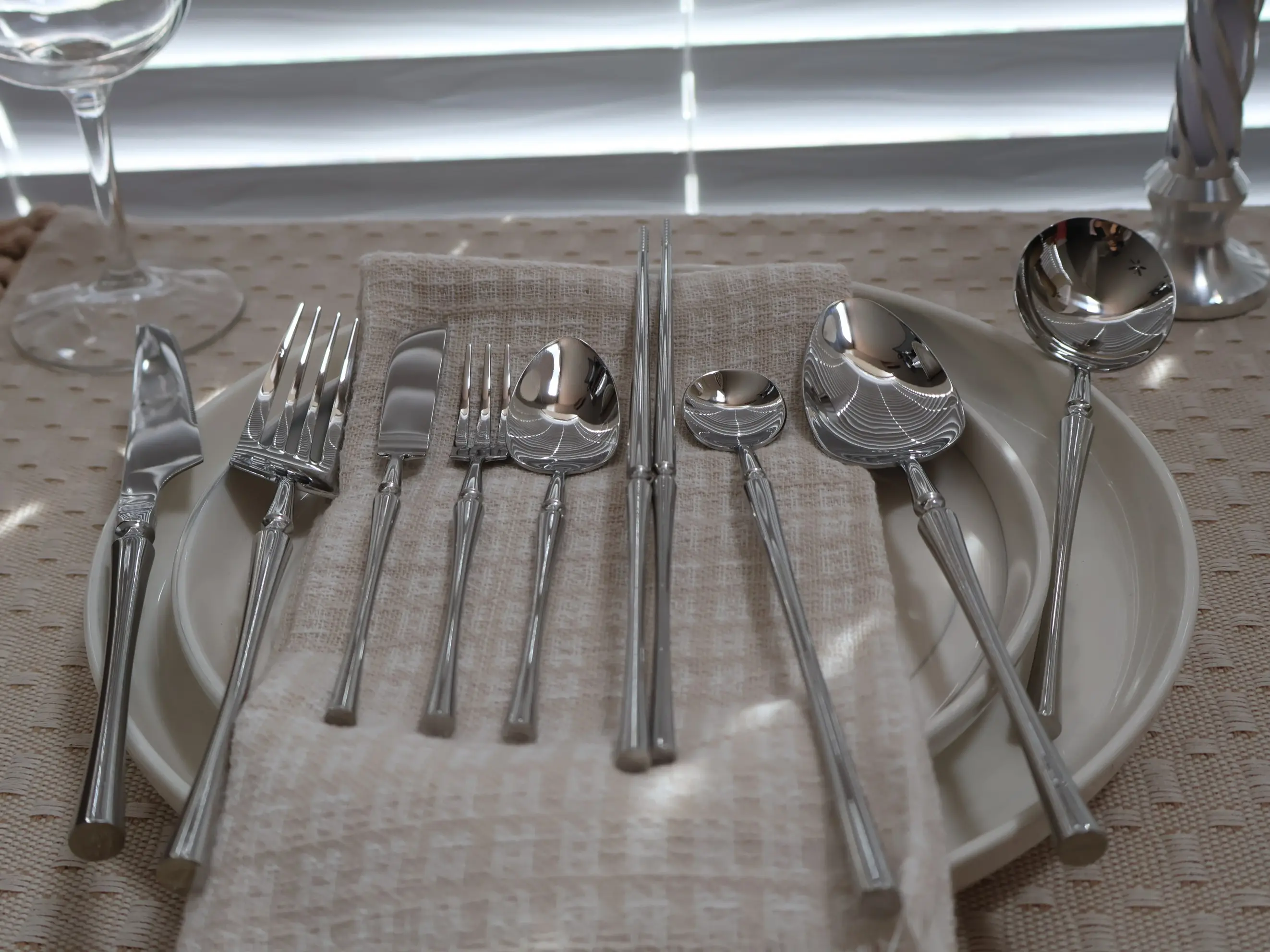 Cutlery Stainless Steel Flatware 9 PCS Set