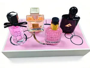 Upgraded women's perfume set: gift box contains four kinds of floral and fruity perfume, with a total capacity of 105ml (3.50z). Suitable for any occasion as a gift or personal gift, with a long-lasting, elegant, and timeless fragrance