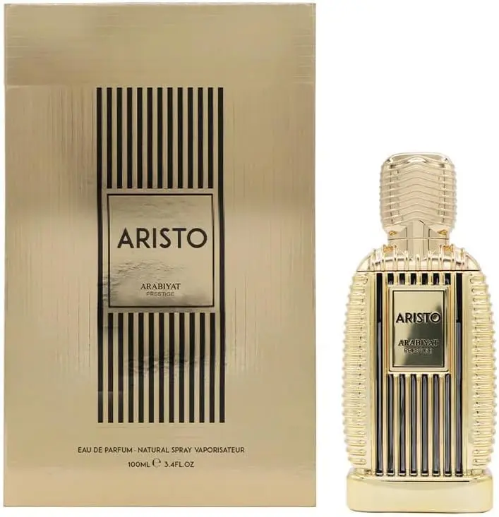 Arabiyat Prestige Aristo Eau de Parfum Spray For Unisex 3.4 Ounce