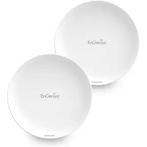 EnGenius EnStation6 KIT Outdoor Wi-Fi 6 Wireless Bridge 5GHz 1200 Mbps 2x2 MIMO 19 dBi Antenna IP55