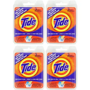 Tide Travel Sink Packets, 4 Packs of 3