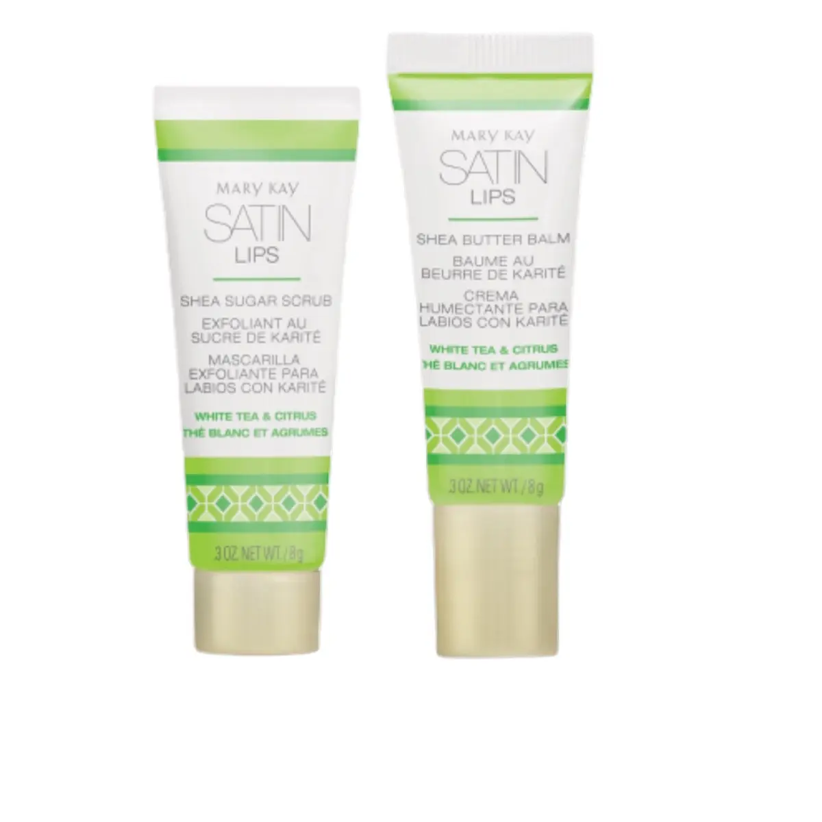 Satin lips set