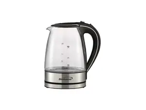 Borosilicate Glass Kettle Blk