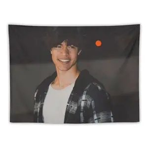 trend Actor Poster Malachi Celebrity Tapestry Barton Flag for Living Room Bedroom Wall Hanging for Friends Pink Gift