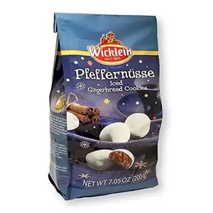 Wicklein Pfeffernusse Iced Gingerbread Cookies 7oz
