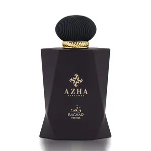 Azha Perfumes Raghad Eau De Parfum 100 ml for Her - Emerald Nebula Collection Floral Woody Fragrance Long Lasting Edp Luxurious Scent