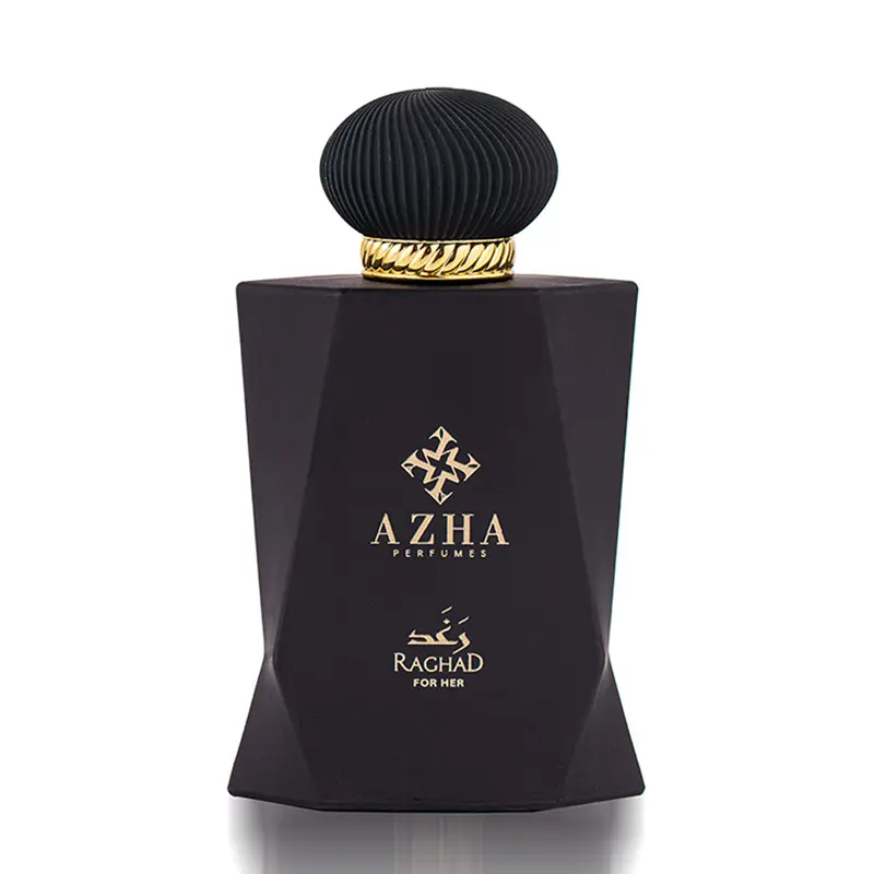 AZHA Perfumes Raghad Women's Eau De Parfum - 100ml (3.4 fl oz) Alcohol Base Juicy Gourmand Fragrance with Red Fruits, Chocolate Notes, Clean Musk Feels Gentle, Cozy Musk Finish for Daytime Wear