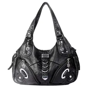 Women's Trendy Large Capacity Tote Bag, Crossbody Shoulder Handbag