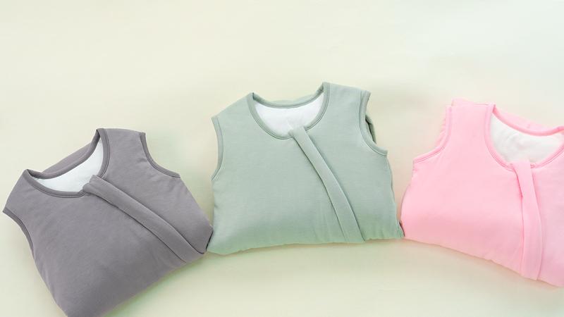 Yoofoss Bamboo Baby Newborn Bamboo Sleep Sack 6-12 Months TOG 1.0 Baby Wearable Blanket, 100% Cotton Infant Toddler Sleeping Sack 2-Way Zipper Warm Quilted Sleepsack