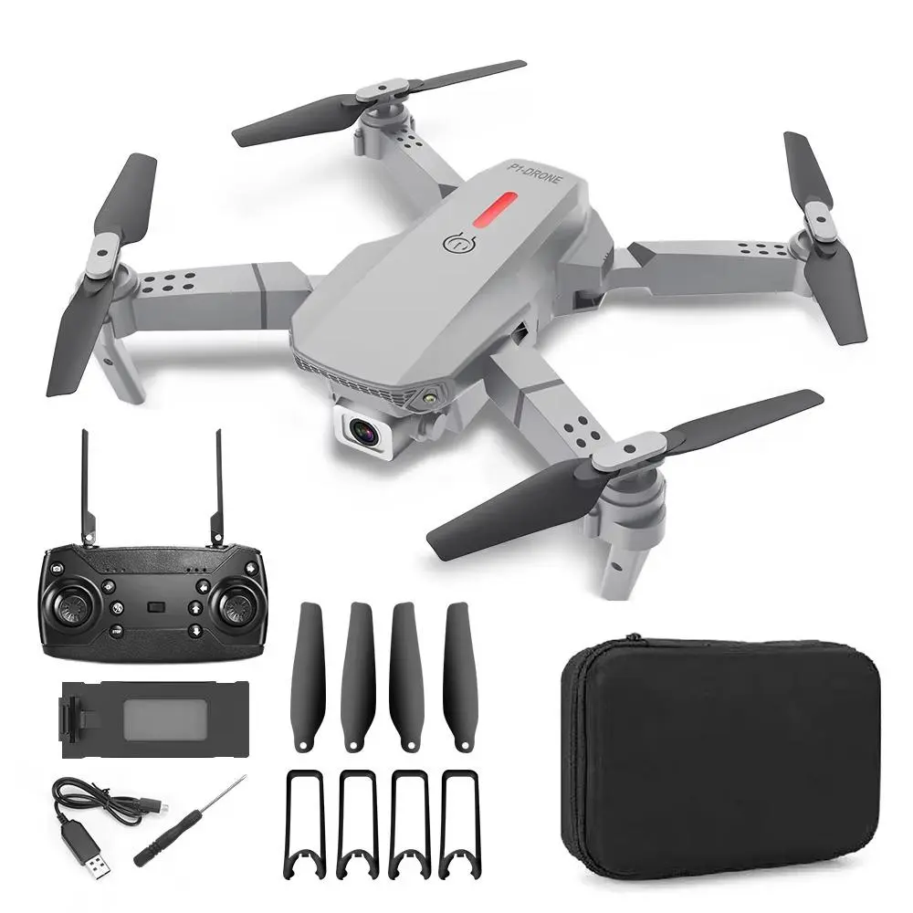 RC Toy Drone with Camera and Accessories - Gray RC Toy Drone with Camera and Accessories - Gray