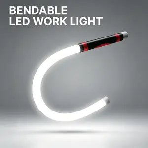 Generic Flexible Rechargeable LED Light Stick 30 Inch Bendable Work Light with 3 Lighting Modes for Car Repair Garage and Under Hood Inspection,best friend birthday gift