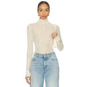 Free People You Decide Longsleeve in Banana Cream