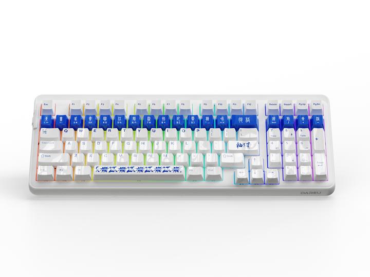 DAREU A98  | Wireless Gaming Keyboard with Side Printed Keycaps