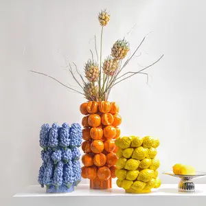 Exquisite Ceramic Fruit Vase Collection for Modern Elegance