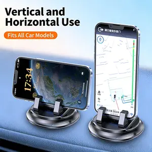 Car Phone Holder Stand New Car Interior Navigation Dashboard Support Fixed Unisex Mobile Bracket Truck Motorcycle Accessories Car Mount Dashboard