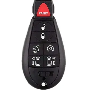 Key Fob Case Replacement for Town and Country Dodge Grand Caravan IYZ-C01C M3N5WY783X 56046708AB 56046708AE(Just Case)