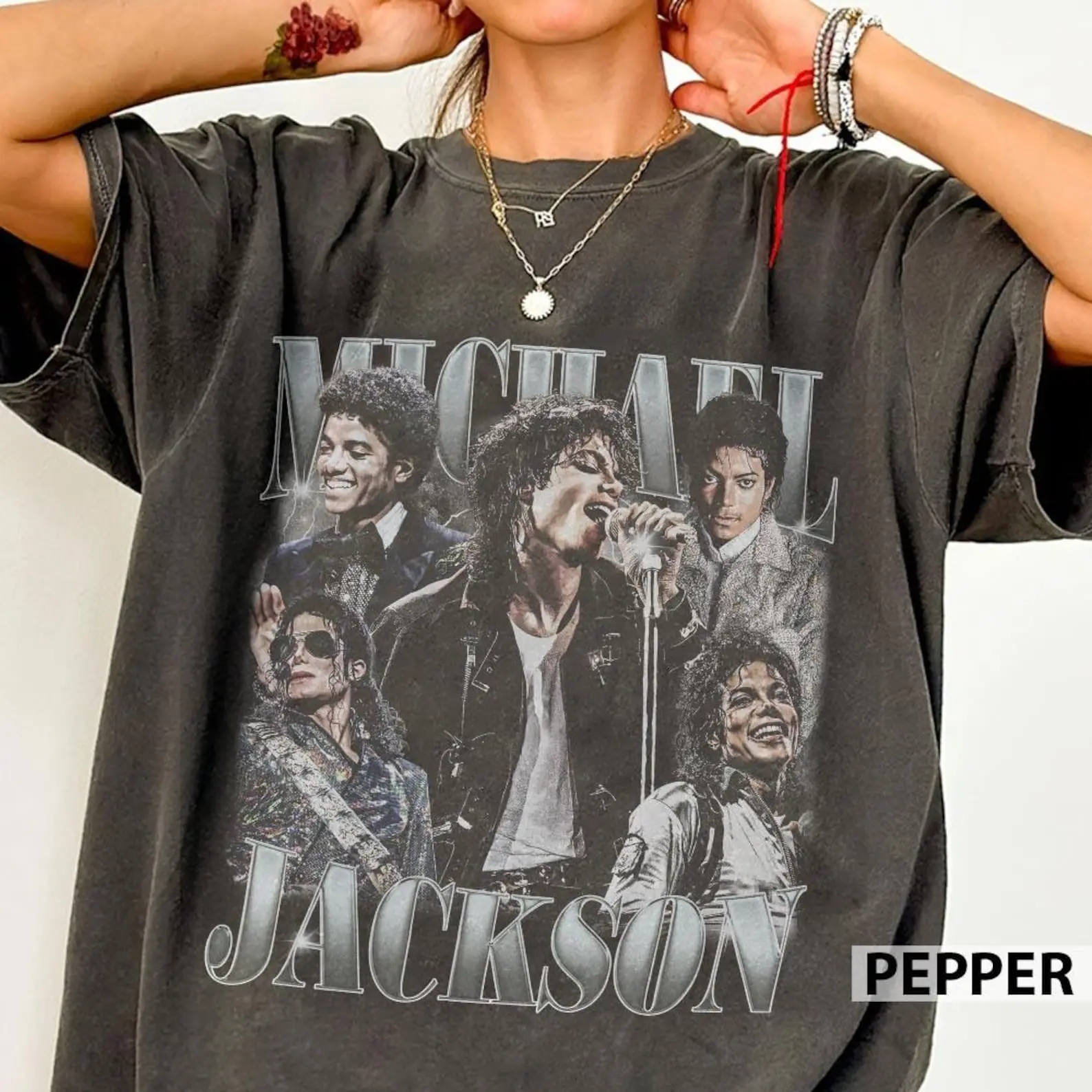 Comfort Colors Vintage Michael Jackson Shirt