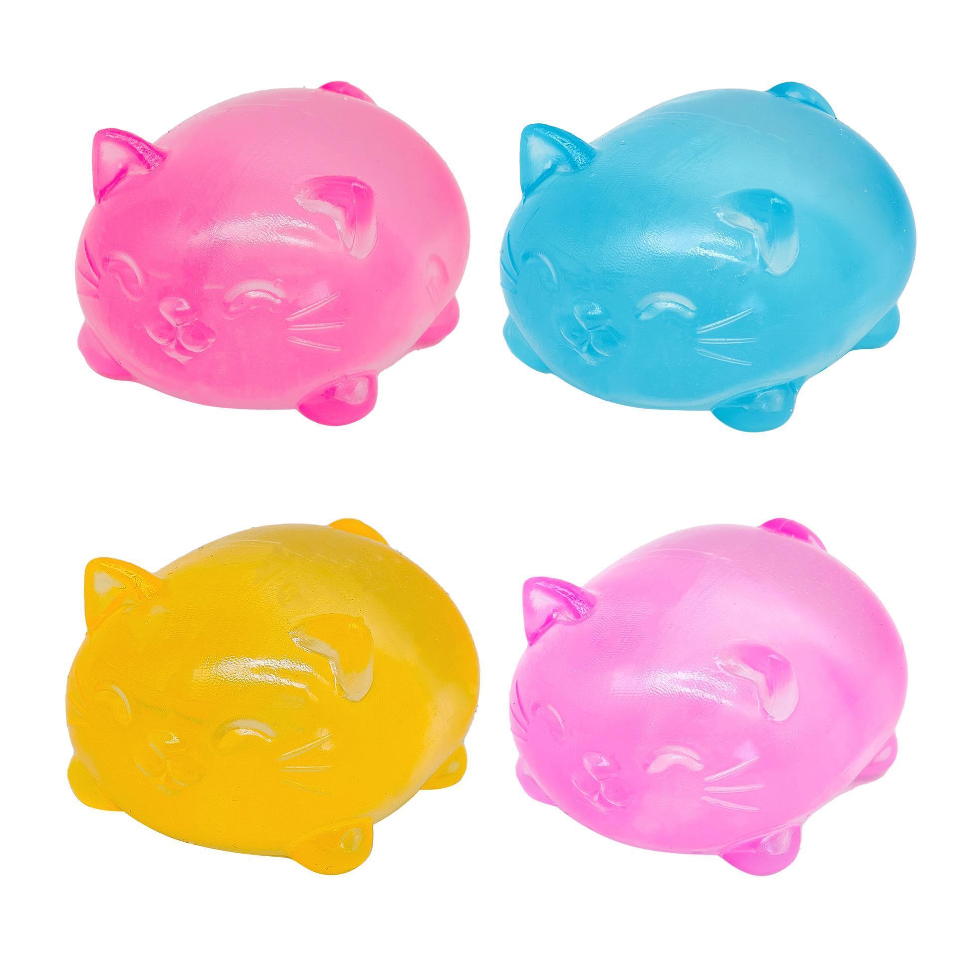 Fidget Toys Squishy,Cute Bear Squeeze Ball,Stress Balls for Stress Relief,Pull Stretch Classroom Prize Party Favors Toys for Kids #YYC