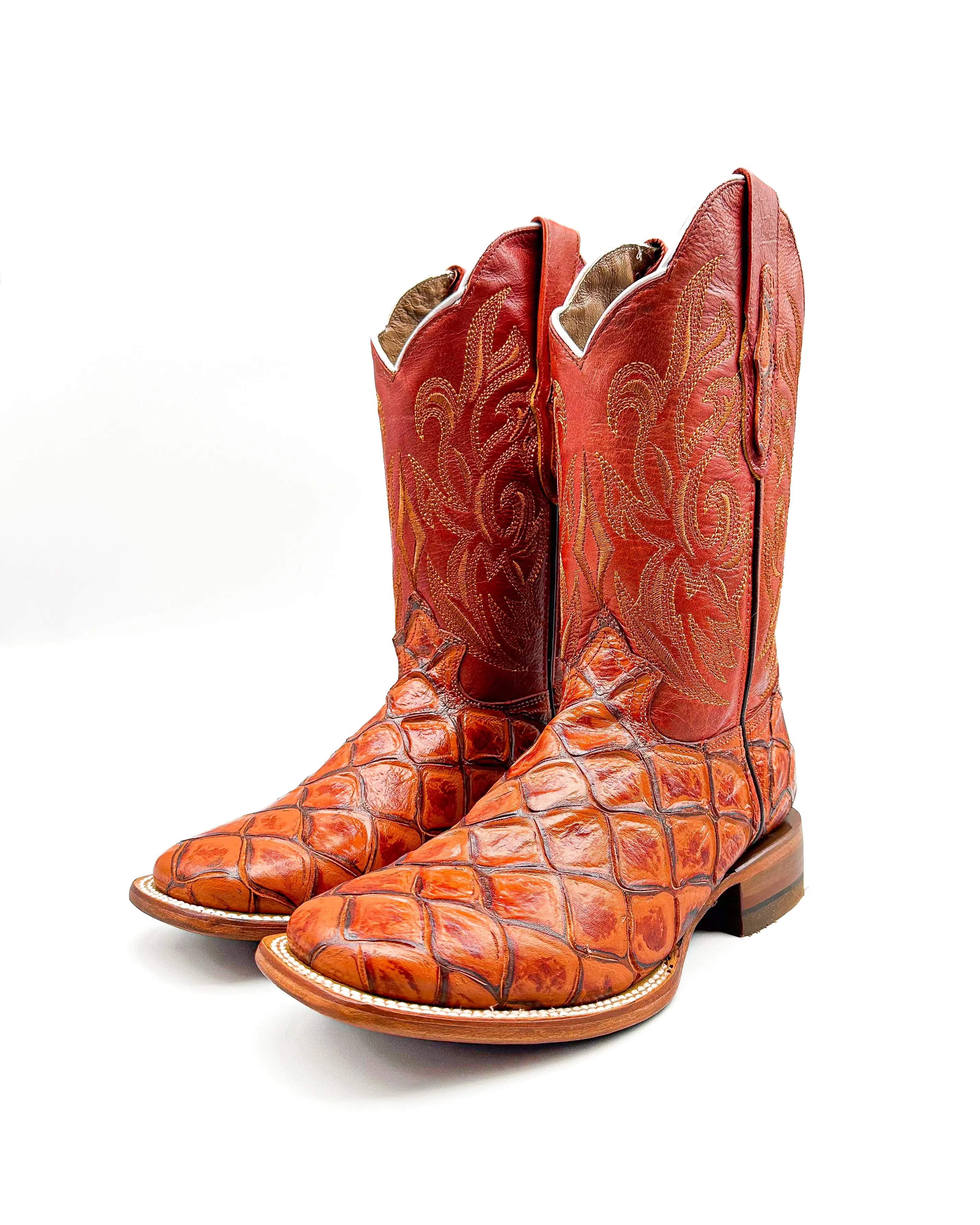 Cowboy Boot Cognac Bass