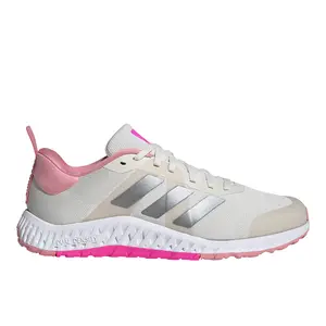 adidas Womens Everyset Versatile Wide Training Sneakers Shoes - Grey, Pink