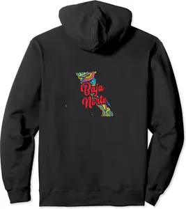 Colorful Baja Norte Mexico Mandala Colors Camisa de Colores Pullover Hoodie - Nestorporas Shop 92B0C15RF2BM