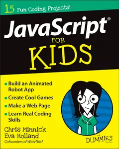 USED-JavaScript for Kids for Dummies by Minnick, Chris (Paperback)