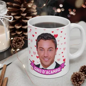 Gino D'Acampo Cute  Gift, 11oz and 15oz Coffee/Tea , Gino D'Acampo Ceramic Mug, Cool Funny Gino D'Acampo  #115