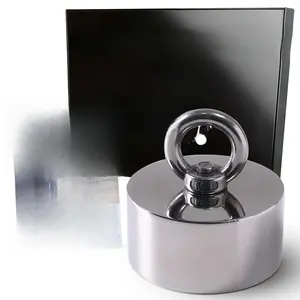 2000 lbs Strong 360 Degree Fishing Magnet, for Magnetic Fishing, Strong Heavy Duty Neodymium N52 Magnet, for Retrieving and Treasure Hunting in Rivers, Oceans, and LakesQuesear