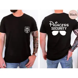 Princess Security Shirt, Funny Dad T-shirt, Boyfriend Security Shirt,Boyfriend Birthday Gift,Disneyland Trip Tee, Fathers Day Gift, Dad Life