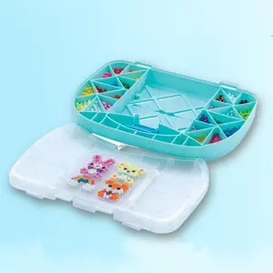 Aqꯪds Create N corate: DIY Art K wh Water Beads, Temptes & Storage Case for Kids 4+