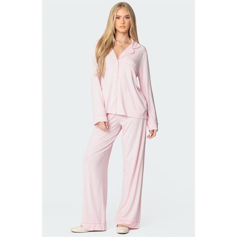 Edikted Women's Jeanette Button Up Shirt