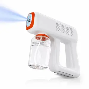 At-Home Spray Tan Machine - Portable Rechargeable Cordless Airbrush for Sunless Tanning, Streak-Free DIY Natural Glow (380ml)