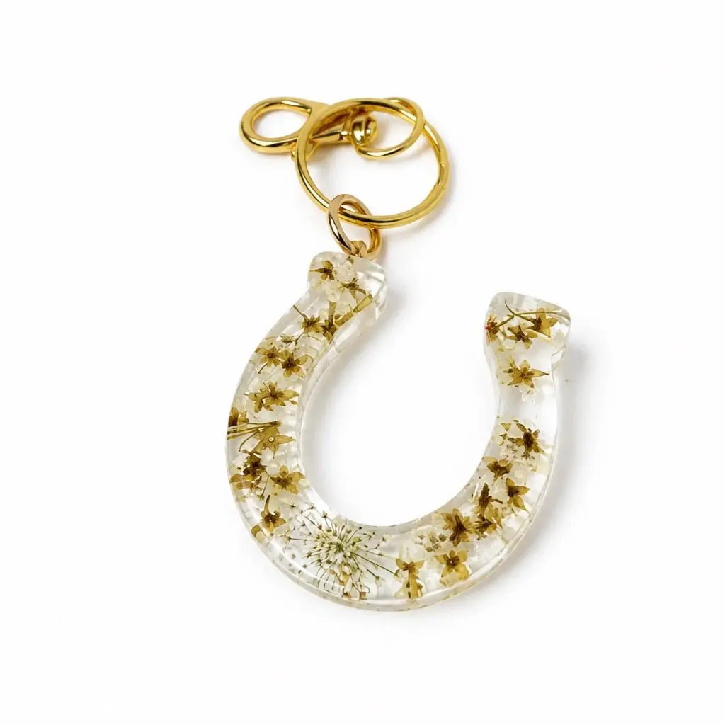 Lucky Horseshoe Bag Charm