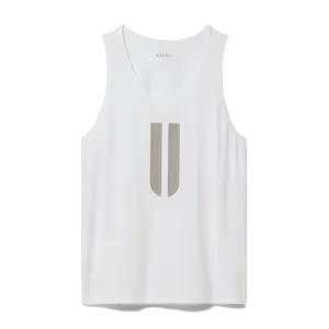 NOBULL Men's U Tank in White