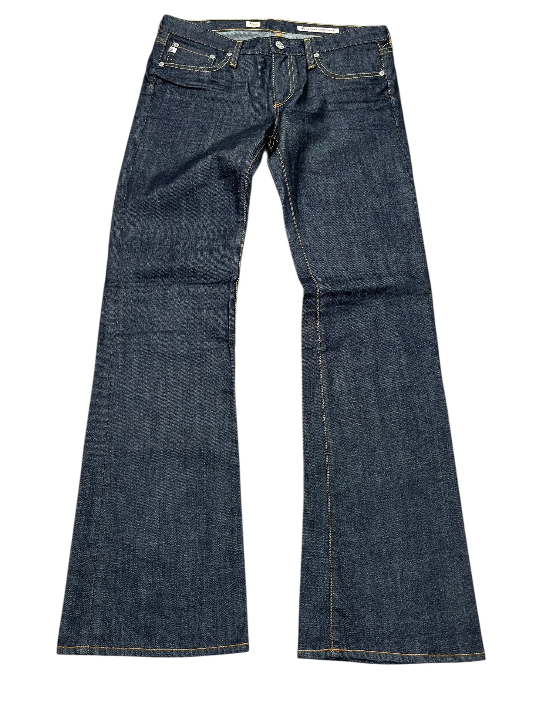 Jeans Boot Cut By Ag Jeans In Blue Denim, Size:10