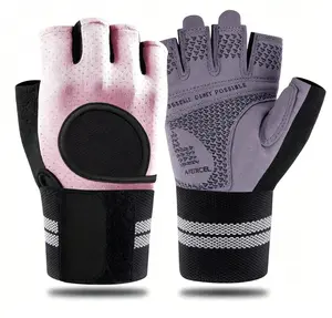 Weight Lifting Gloves for Men & Women – Breathable Gym Workout Gloves with Wrist Support, Full Palm Protection for Training, Pull-Ups & Gym