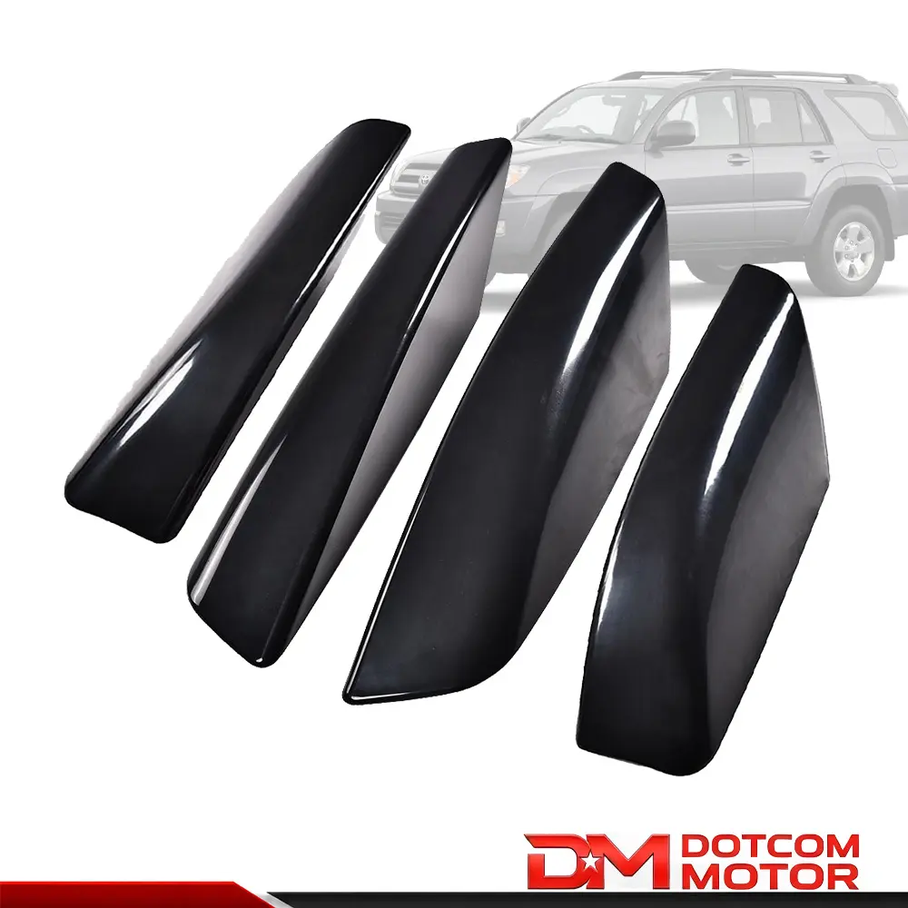Roof Rails Rack End Cover Shell Black Fit For 03-09 Toyota 4Runner N210 New