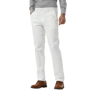 Men's Dress Pants Slim Fit Khaki Pants Wrinkle Free Casual Dress Pants Men Suit Pants Mens Dress Slacks Khaki Dress Pants