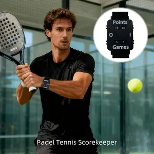 Wrist Score Counter, Portable Cricket Tennis Pickleball Score Tracker, Sports Scoring Wristband, Non-Electronic Dial Scorekeeper for Referee