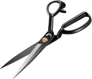 Fabric Scissors 8 Inch Sewing Dressmaking Scissors Professional Razor Sharp for Tailoring Leather Raw Materials - Japan High Carbon Steel Tailor Shears(Right-Handed)