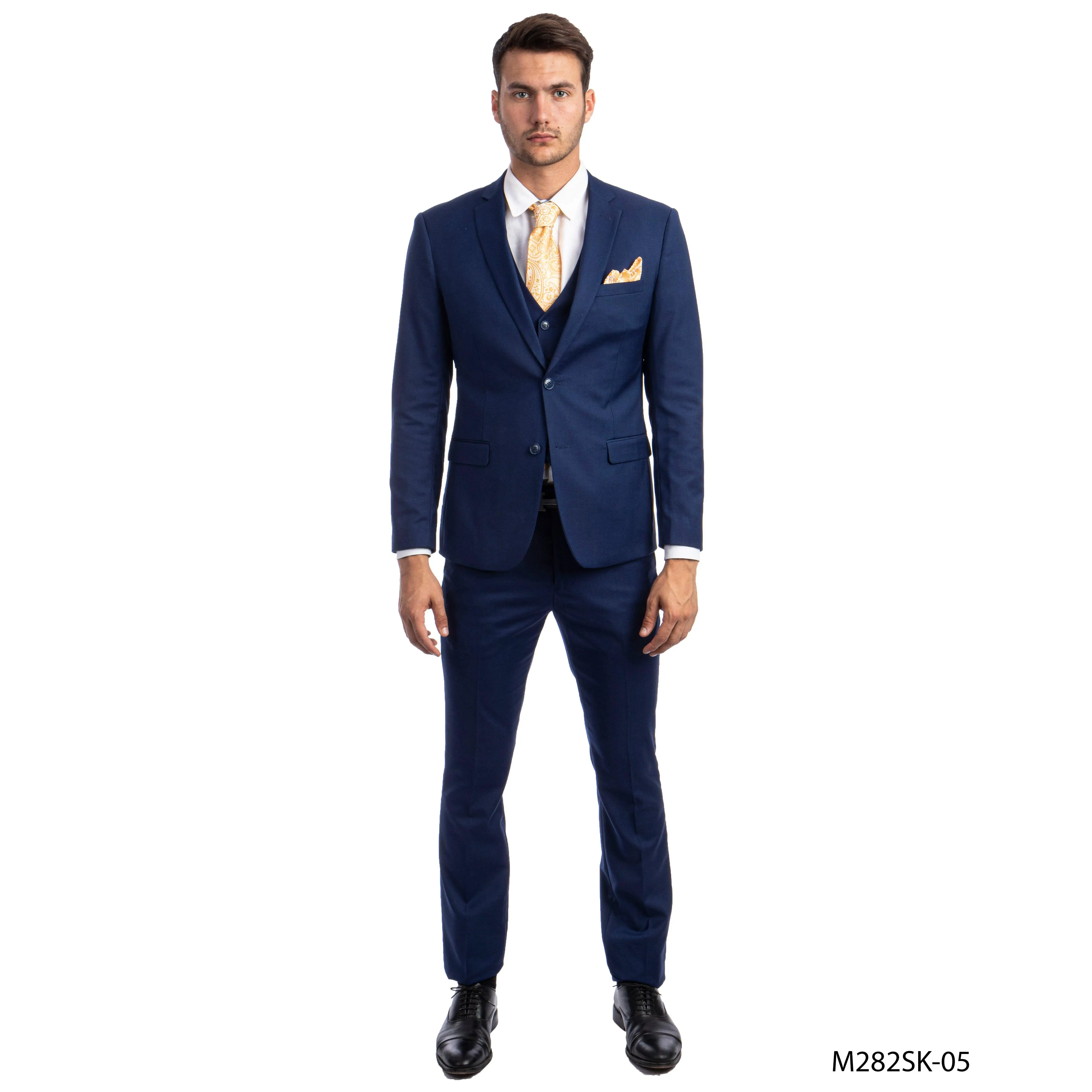 Indigo Suit For Men Formal Suits For All Ocassions M282SK-05