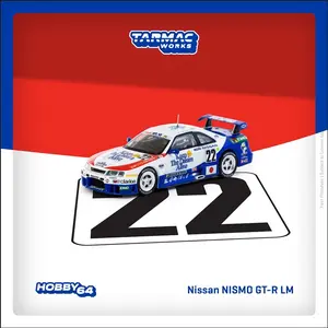 Tarmac Works 1:64 Nissan NISMO GT-R LM #22 24h Le Mans 1995 H. Fukuyama / M. Kondo / S. Kasuya