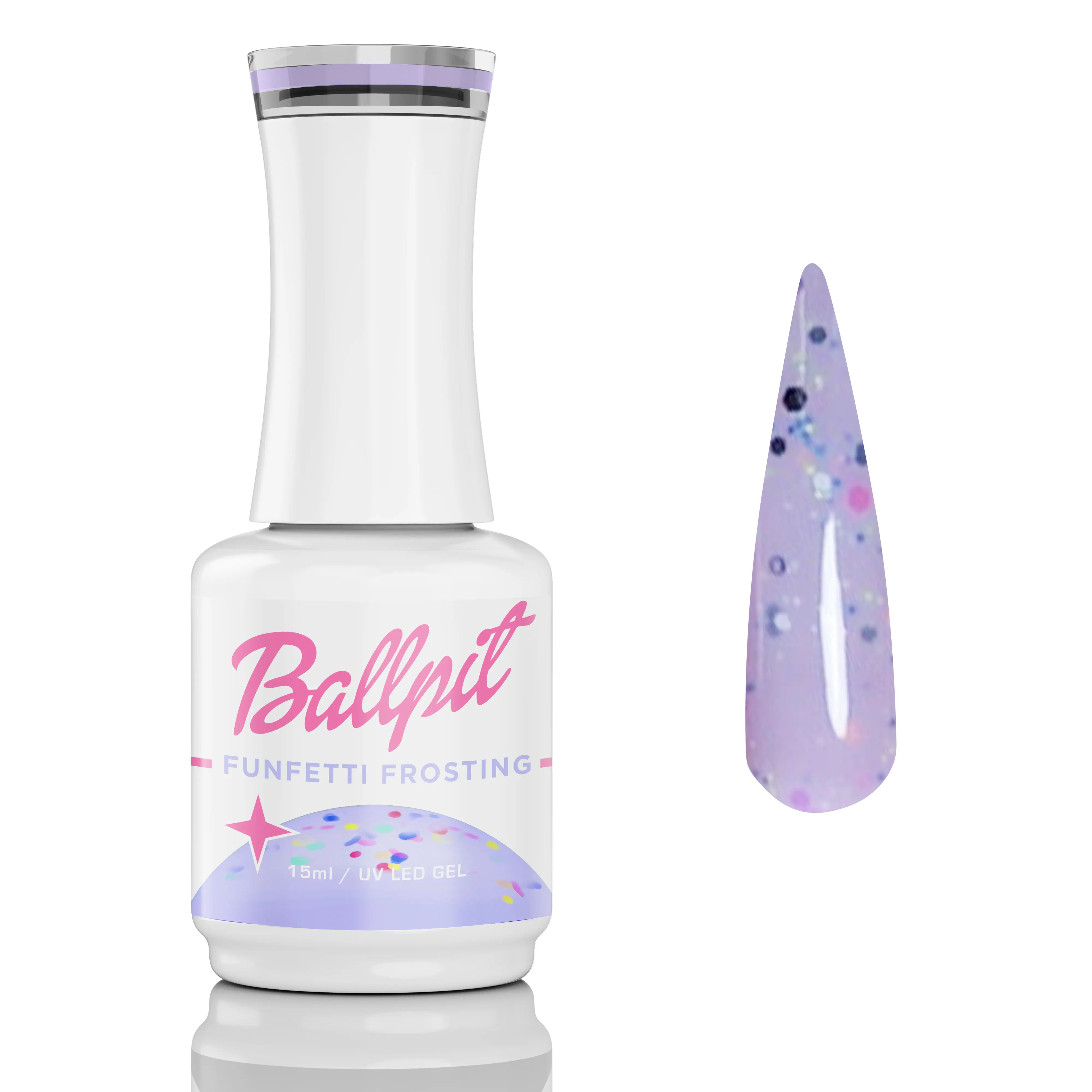 Funfetti Frosting - Gel Polish